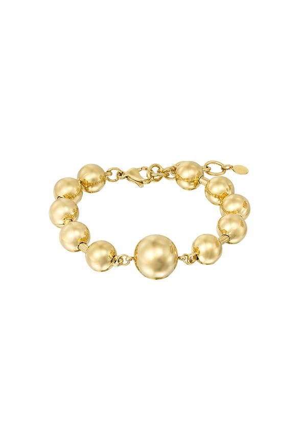 statement bead bracelet