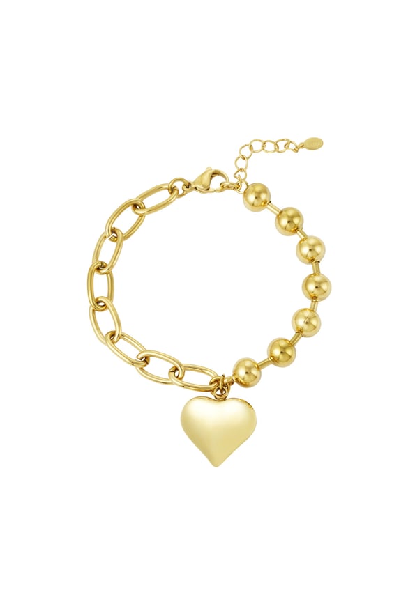 funky heart bracelet