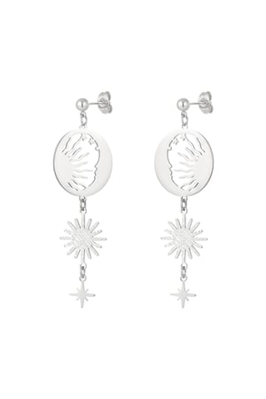 Earrings let the sun shine - Silver Color color h5 