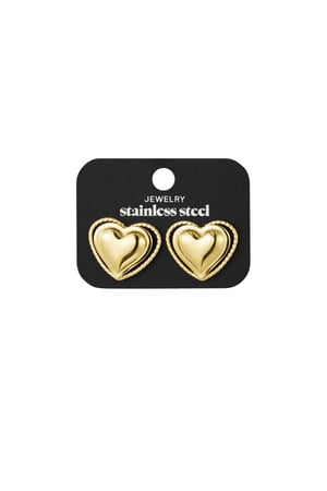 Earrings hearts baby - Gold color h5 Picture3