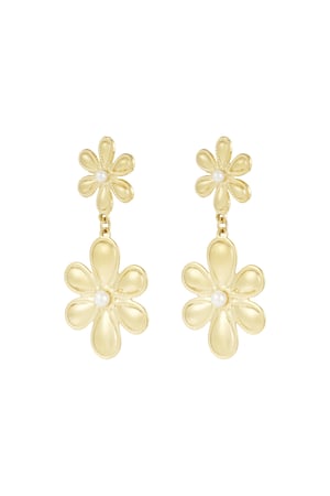 Secret Garden earrings - Gold color h5 