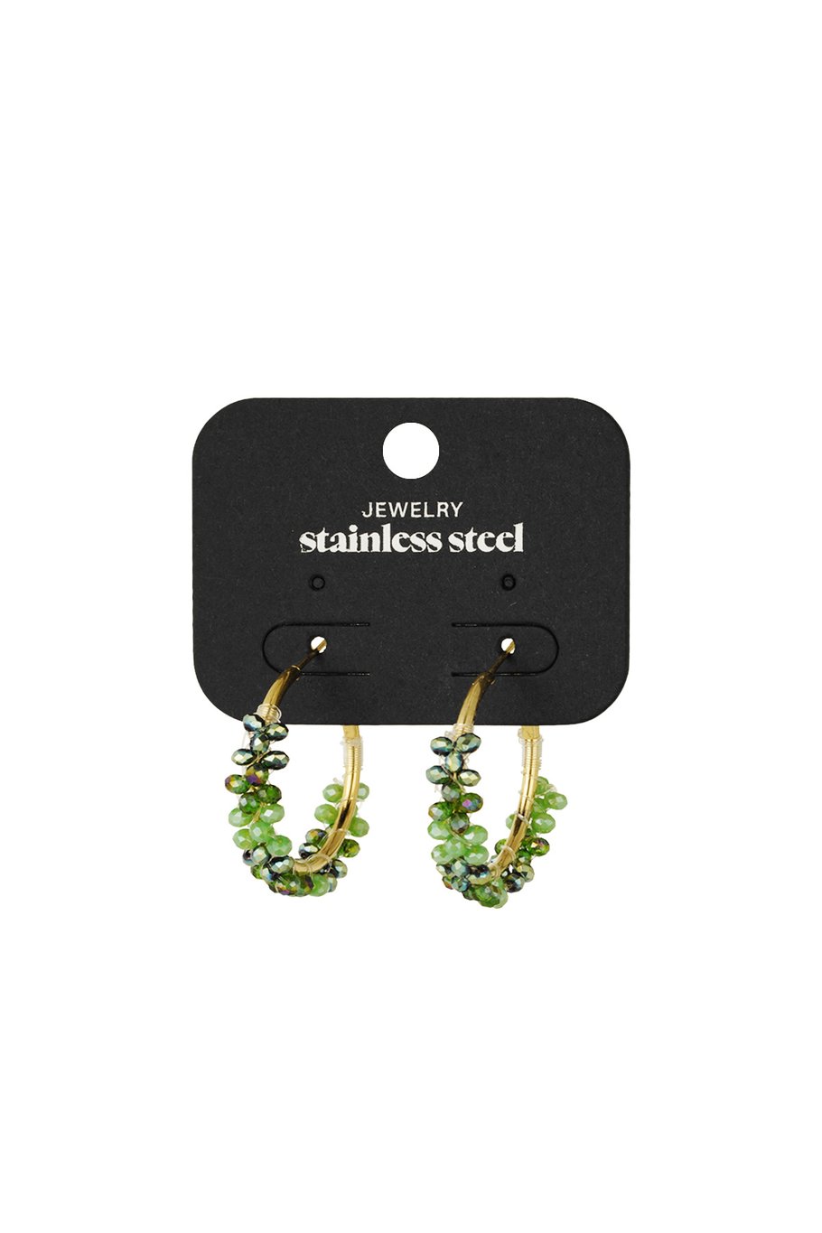 Bead fiesta earrings - green h5Picture4