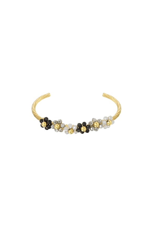 Pulsera Bloom Bangle - gris 2