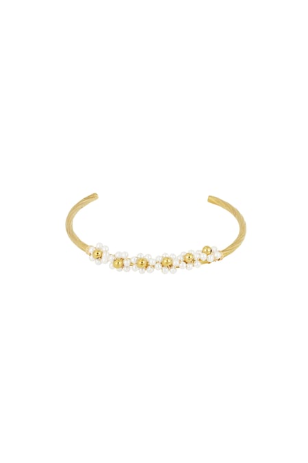 Bracelet petal perfection - Gold color