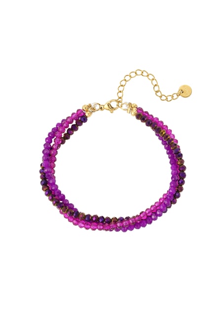 Sweet Beads bracelet - purple