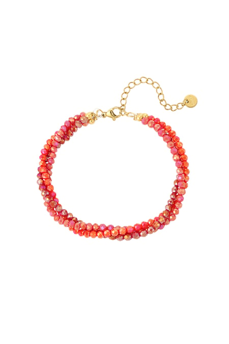 Pulsera Sweet Beads - rosa