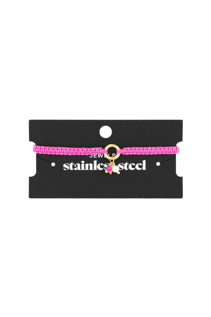 Bracelet lucky fortune - Fuchsia Picture4