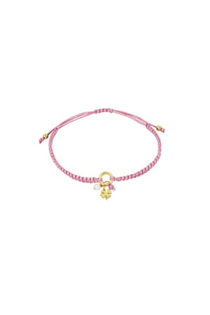 Lucky Fortune Bracelet - Pink h5 