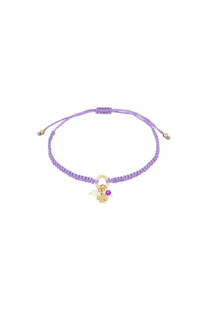 Bracelet lucky fortune - Lilac h5 