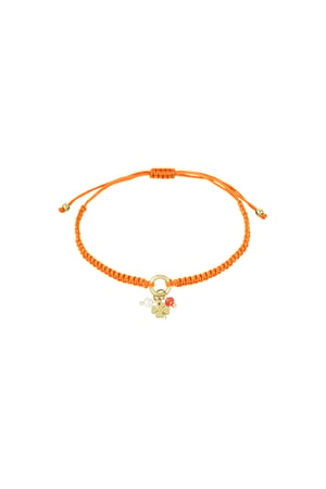 Armband Glücksbringer - Orange h5 