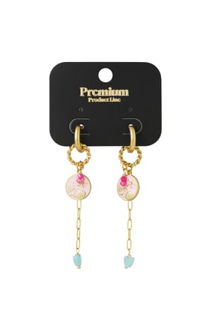 Dazzling day earrings - Pink h5 Picture3