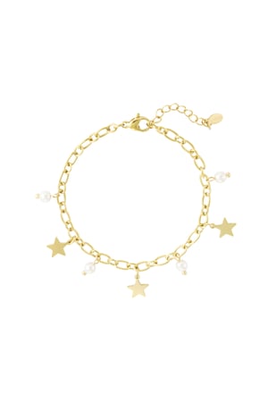 Starry night bracelet - Gold color h5 