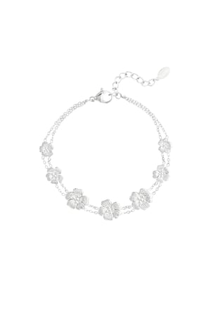 Daisy Delight Armband - Silberfarbe h5 