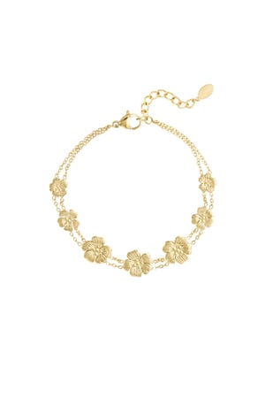 Daisy Delight Armband - Goldfarbe h5 