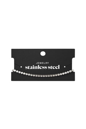 Funkelndes Diamantarmband - Silberfarbe h5 Bild3