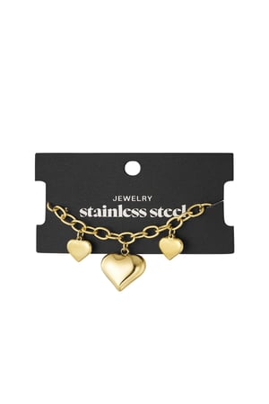 Armband „Endless Love“ – Goldfarbe - Goldfarbefarbe h5 Bild3