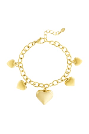 Armband „Endless Love“ – Goldfarbe - Goldfarbefarbe h5 