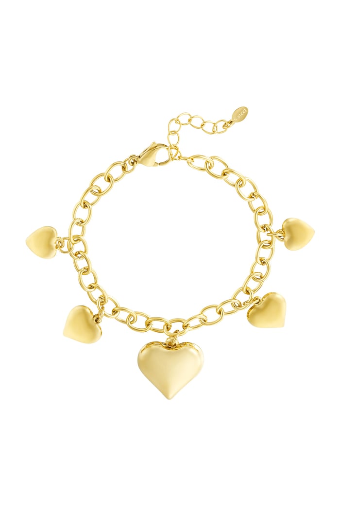 Armband „Endless Love“ – Goldfarbe - Goldfarbefarbe 