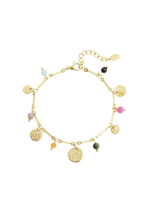 Fall party bracelet - Gold color h5 