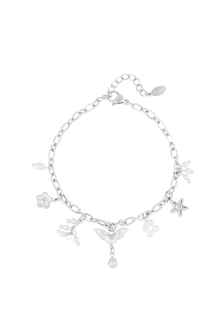 Charm-Armband Angel Dust - Silberfarben 