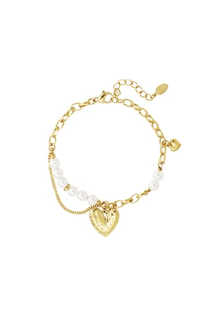 Bracelet very in love - Gold color h5 