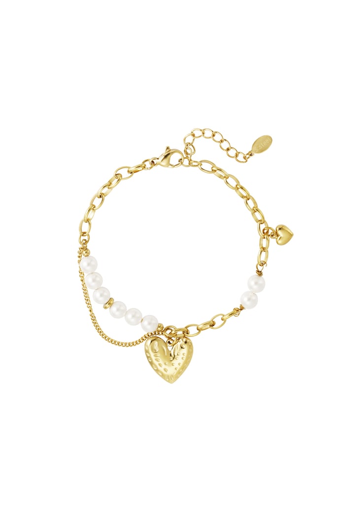 Bracelet very in love - Gold color 