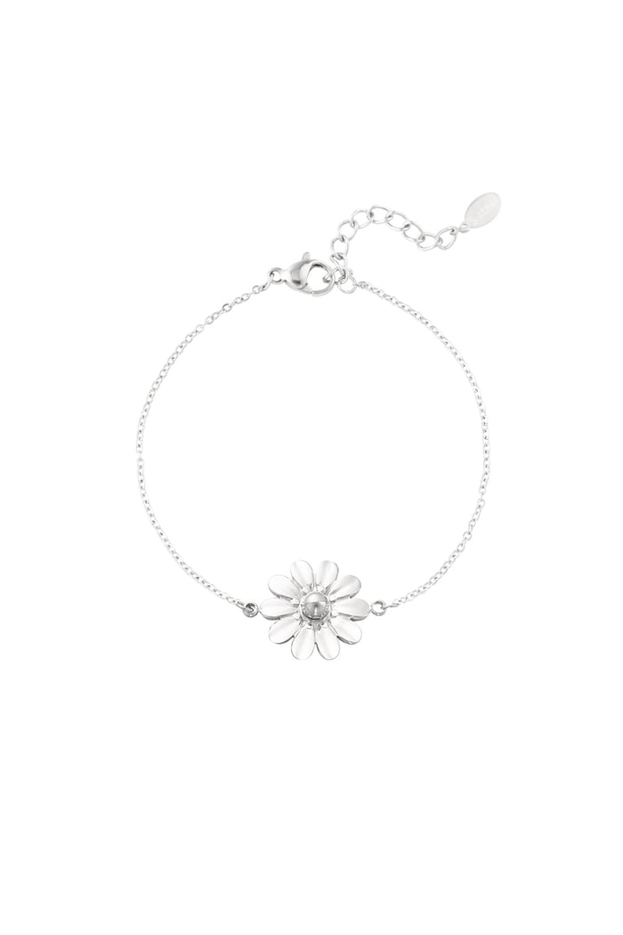 Blossom bliss bracelet - Silver Color color 