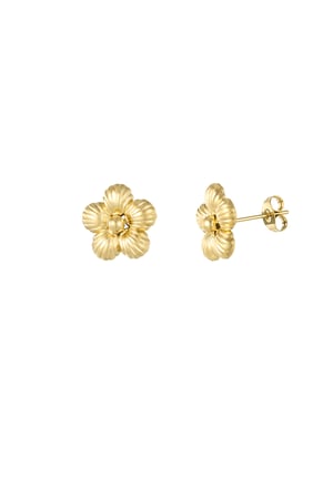 Daisy dots earrings - Gold color h5 