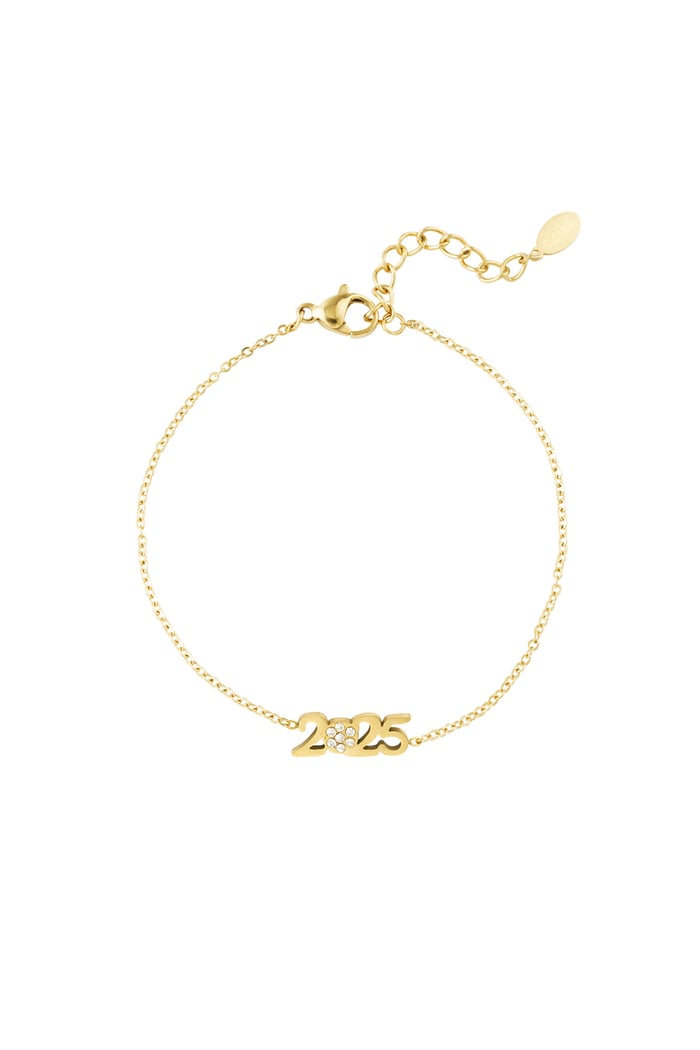 2025 bracelet - Gold color 