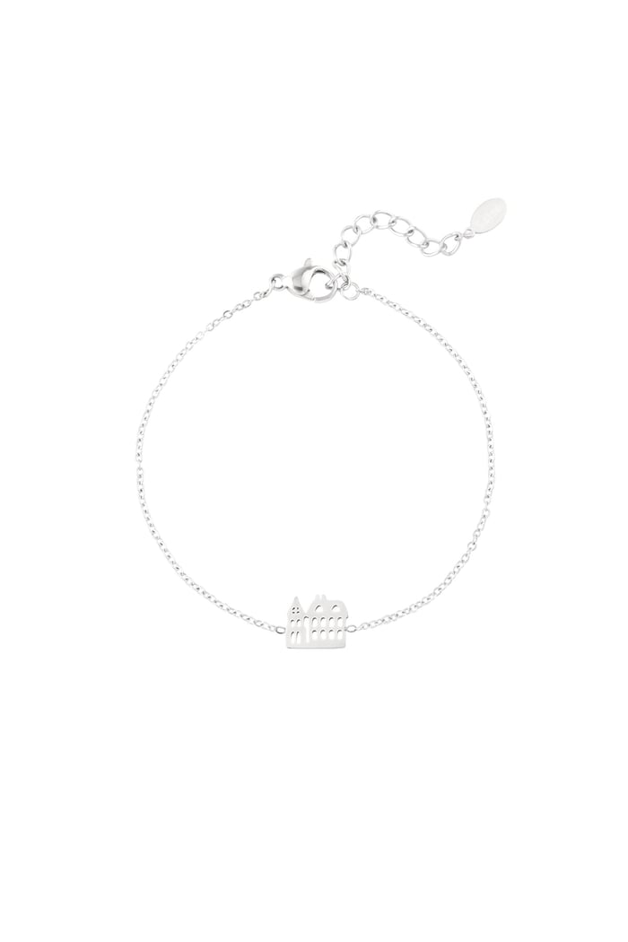 Canal house bracelet - Silver Color color 