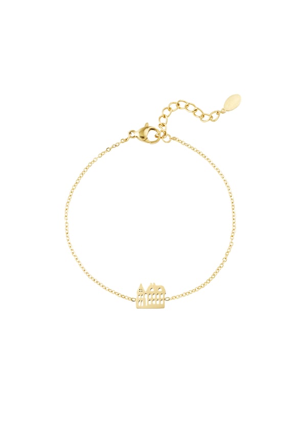 Canal house bracelet - Gold color 2