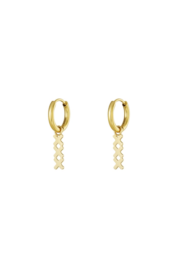 XXX Amsterdam earrings - Gold color 