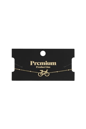 Fahrrad-Chic-Armband - Goldfarbe h5 Bild3