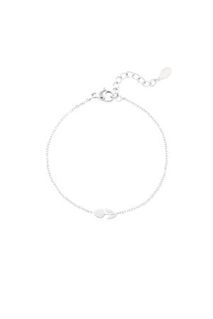 Tulip bracelet - Silver Color color h5 