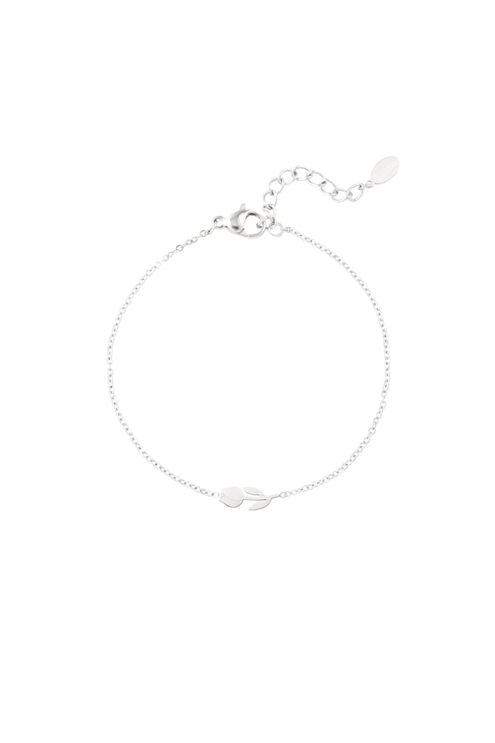 Tulip bracelet - Silver Color color 