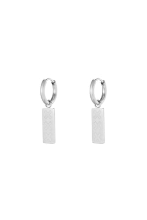 Amsterdam X earrings - Silver Color color h5 