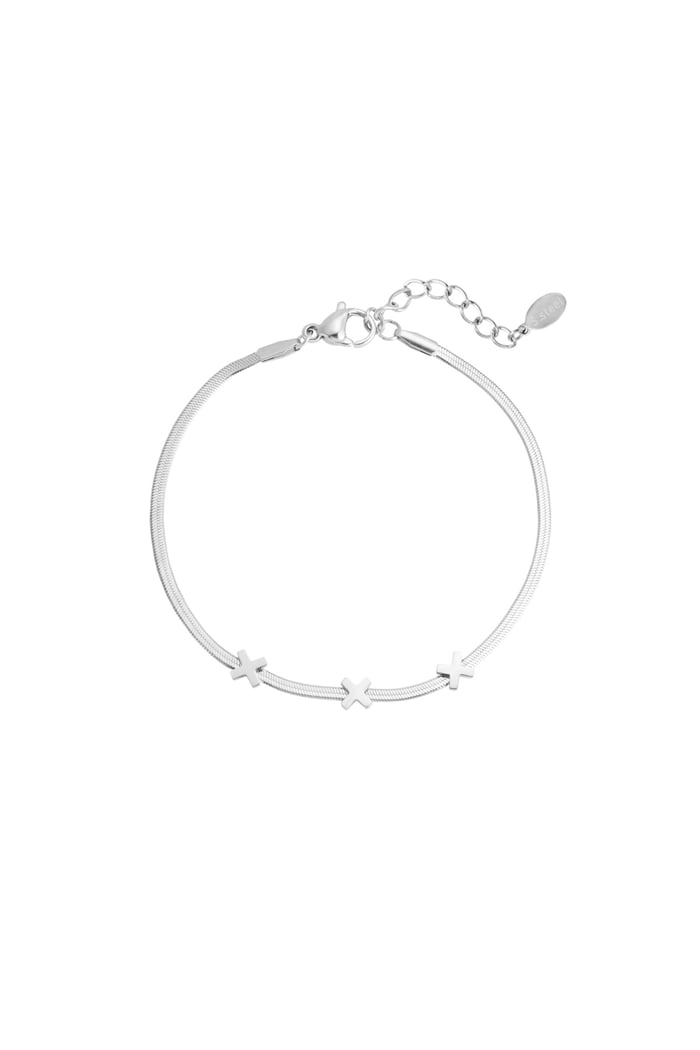 Triple X Amsterdam bracelet - Silver Color color 