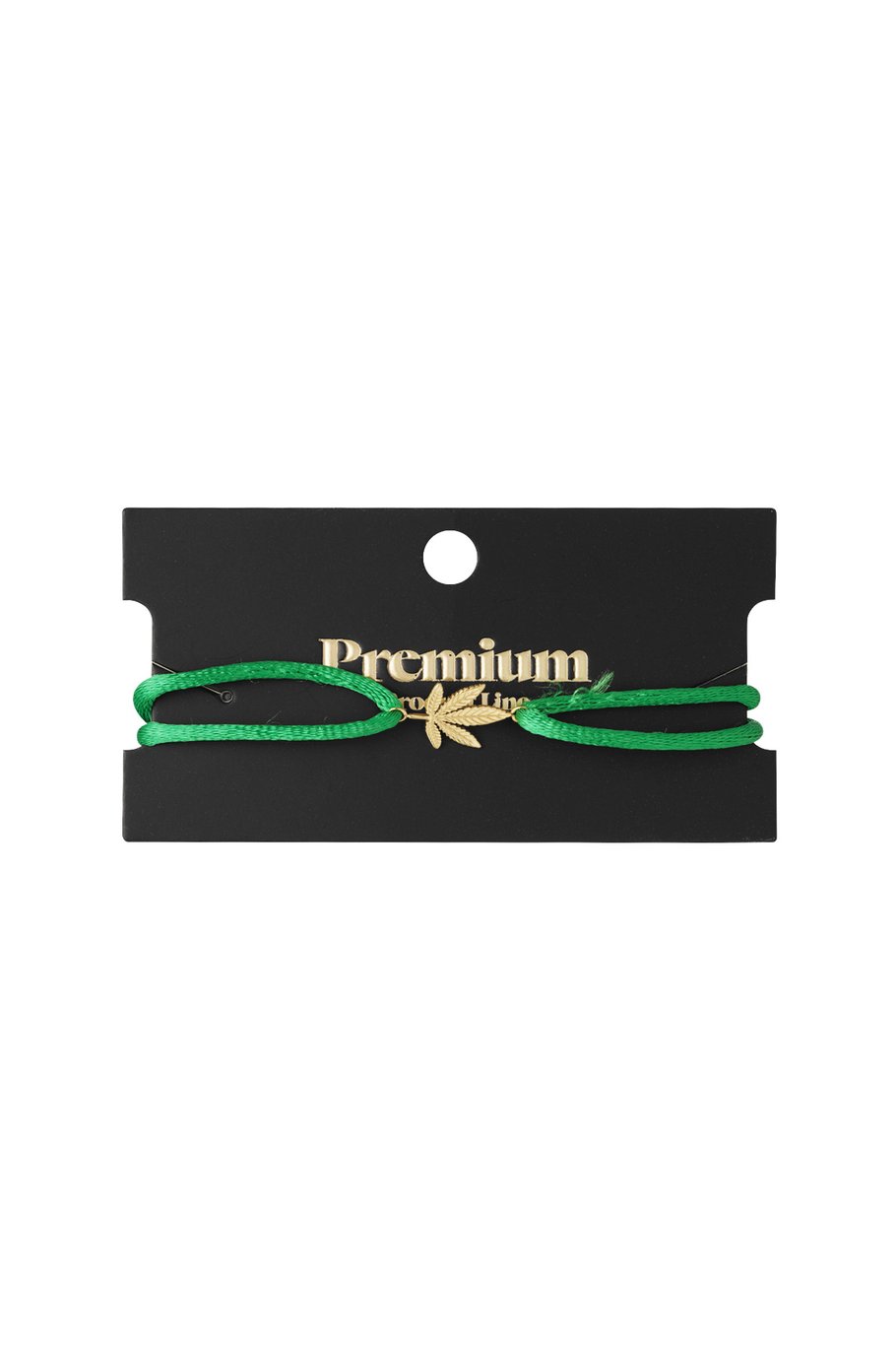 Canal Bliss Satinarmband – Grüngold h5Bild2
