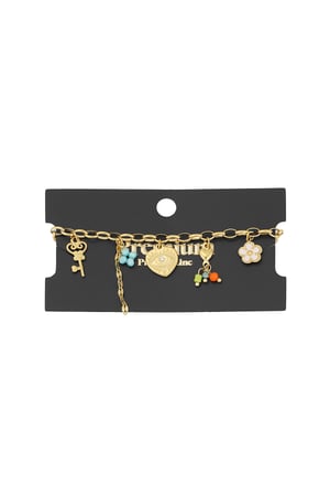 Secret Love bracelet - Gold color h5 Picture3