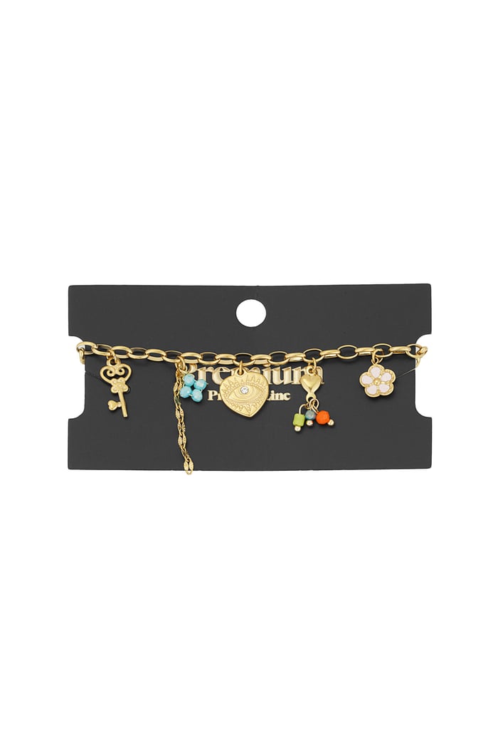 Secret Love bracelet - Gold color Picture3