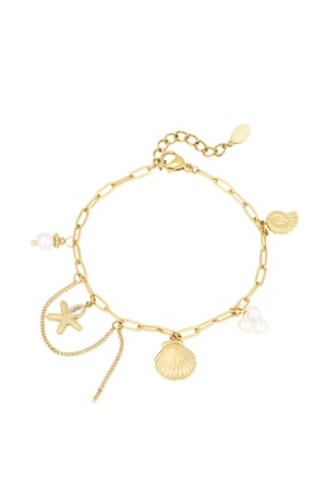 Ocean treasure bracelet - Gold color h5 