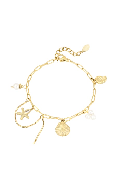 Ocean treasure bracelet - Gold color 2