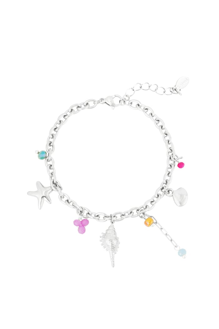 Sea breeze bracelet - Silver color 