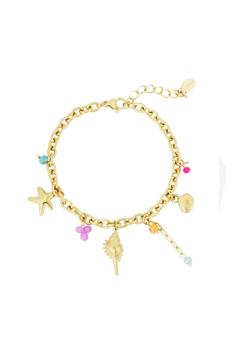 Bracelet brise marine - Couleur or