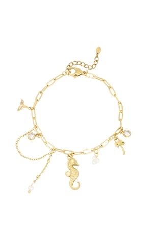 Ocean vibe bracelet - Gold color h5 