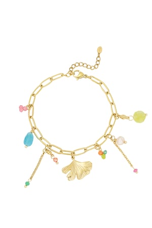 Vivid vibes bracelet - Gold color h5 