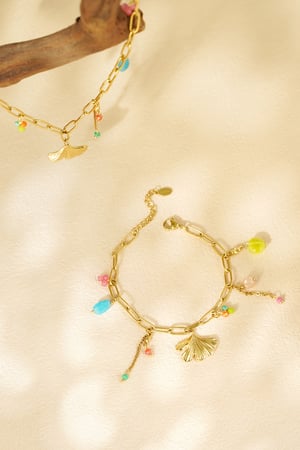 Vivid vibes bracelet - Gold color h5 Picture4