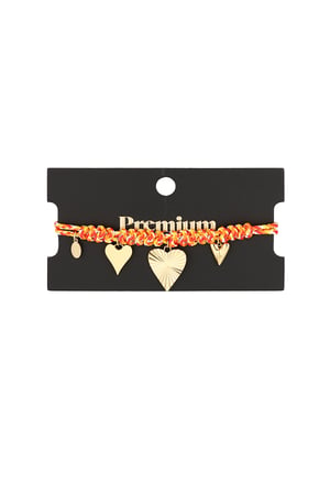 Bracelet dreaming of love - Orange gold color h5 Picture3