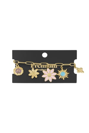 Charm bracelet bloom & blink - Gold color h5 Picture3