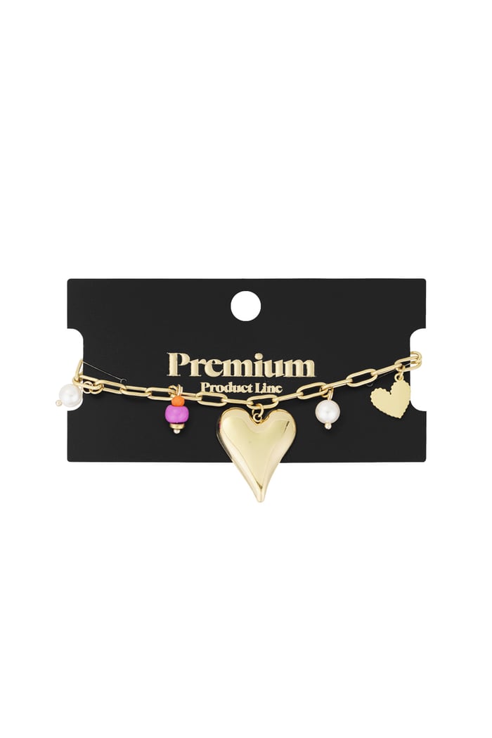 Charm bracelet love moment - Gold color Picture3